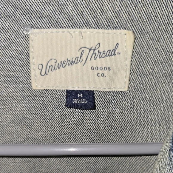 Universal Thread Dark Blue Denim Jacket LOT K - Picture 2 of 5